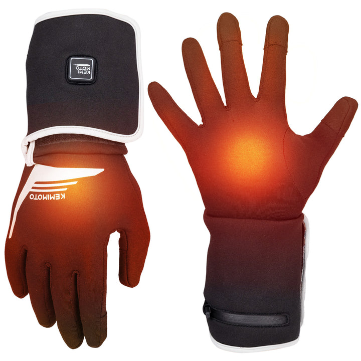 7.4V Heated Motorcycle Gloves Liners - Kemimoto