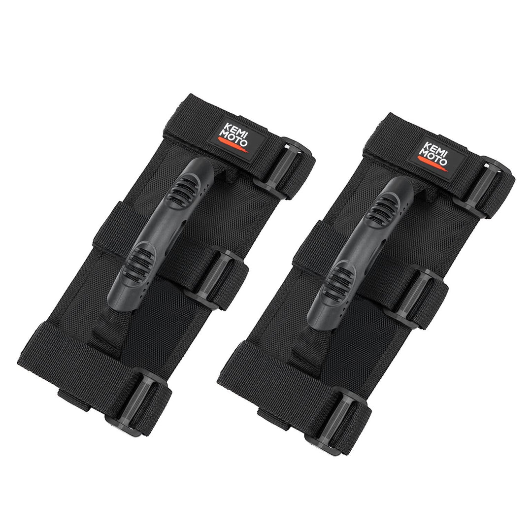 UTV/ATV Universal Hard Grip Grab Handles for 1.5–2" Roll Bars - Kemimoto