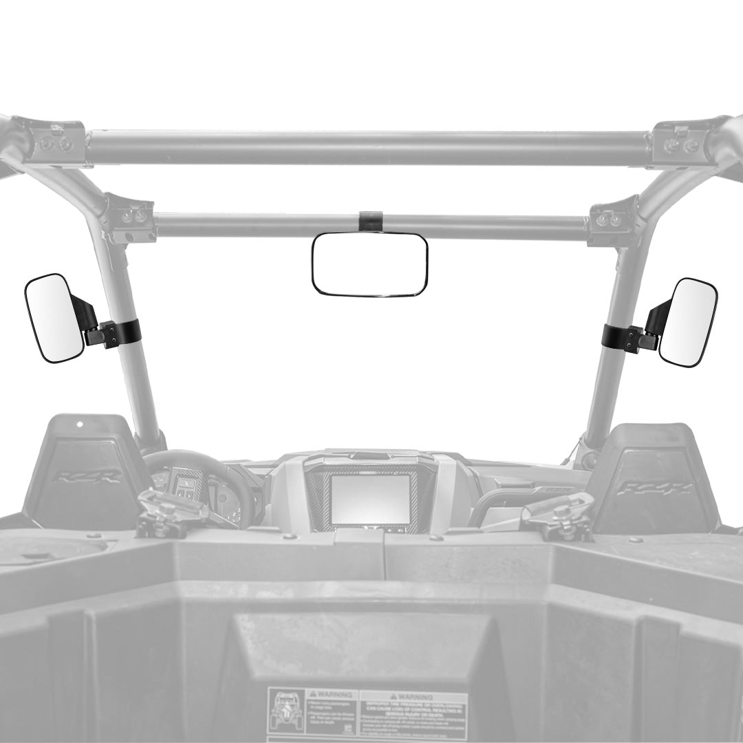 SHEJISI UTV Side Mirrors,UTV Mirror Automatic Folding And Resetting In The Event Of - Foto 4