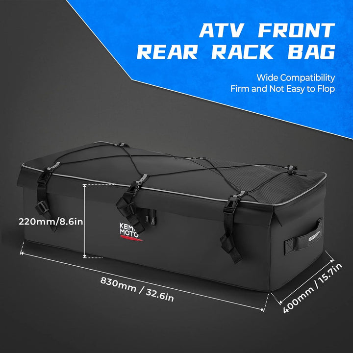 Universal ATV Gear Bag for Front/Rear Rack - Kemimoto