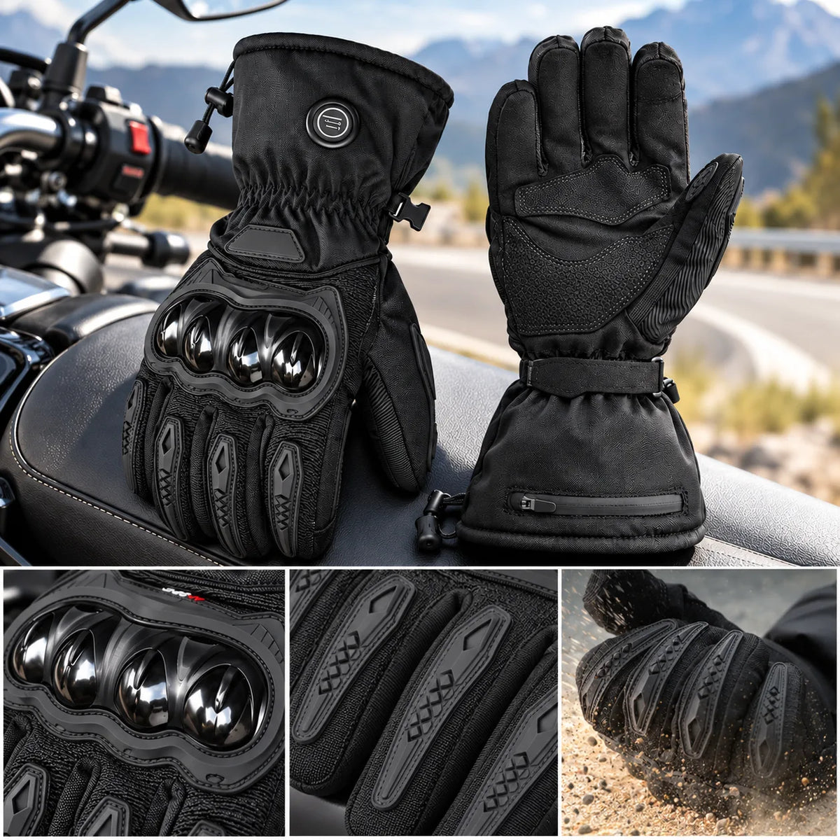 Heating belongs in a motorcycle glove
