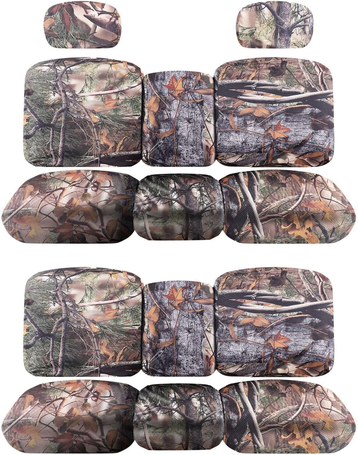 Waterproof Camo Seat Cover for Can-Am Defender MAX HD10|9|8|7 - Kemimoto