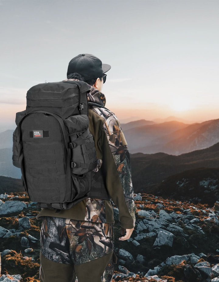 Large Capacity Travel Bag 70L for Hiking and Hunting - Kemimoto