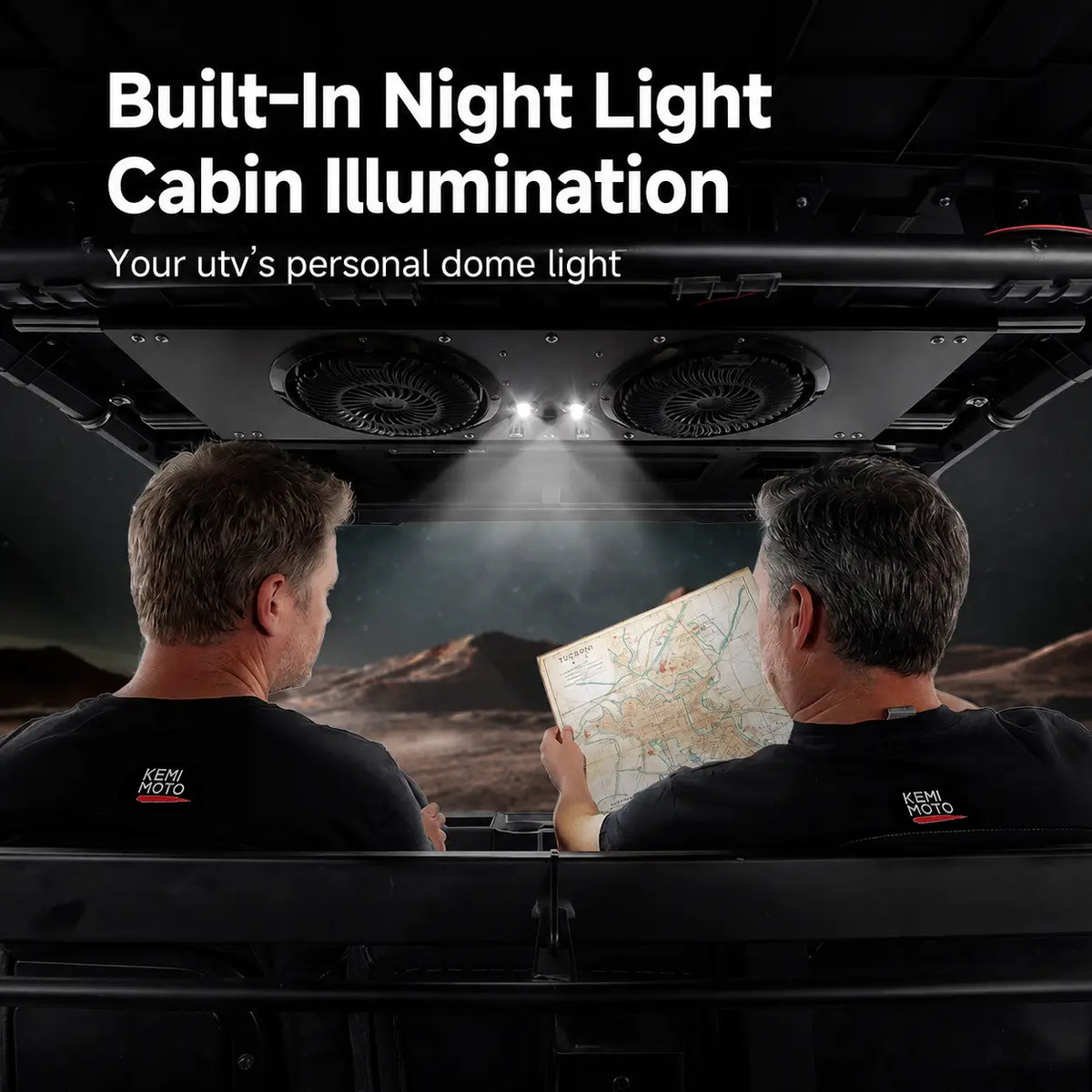Light is available without running the cooling system