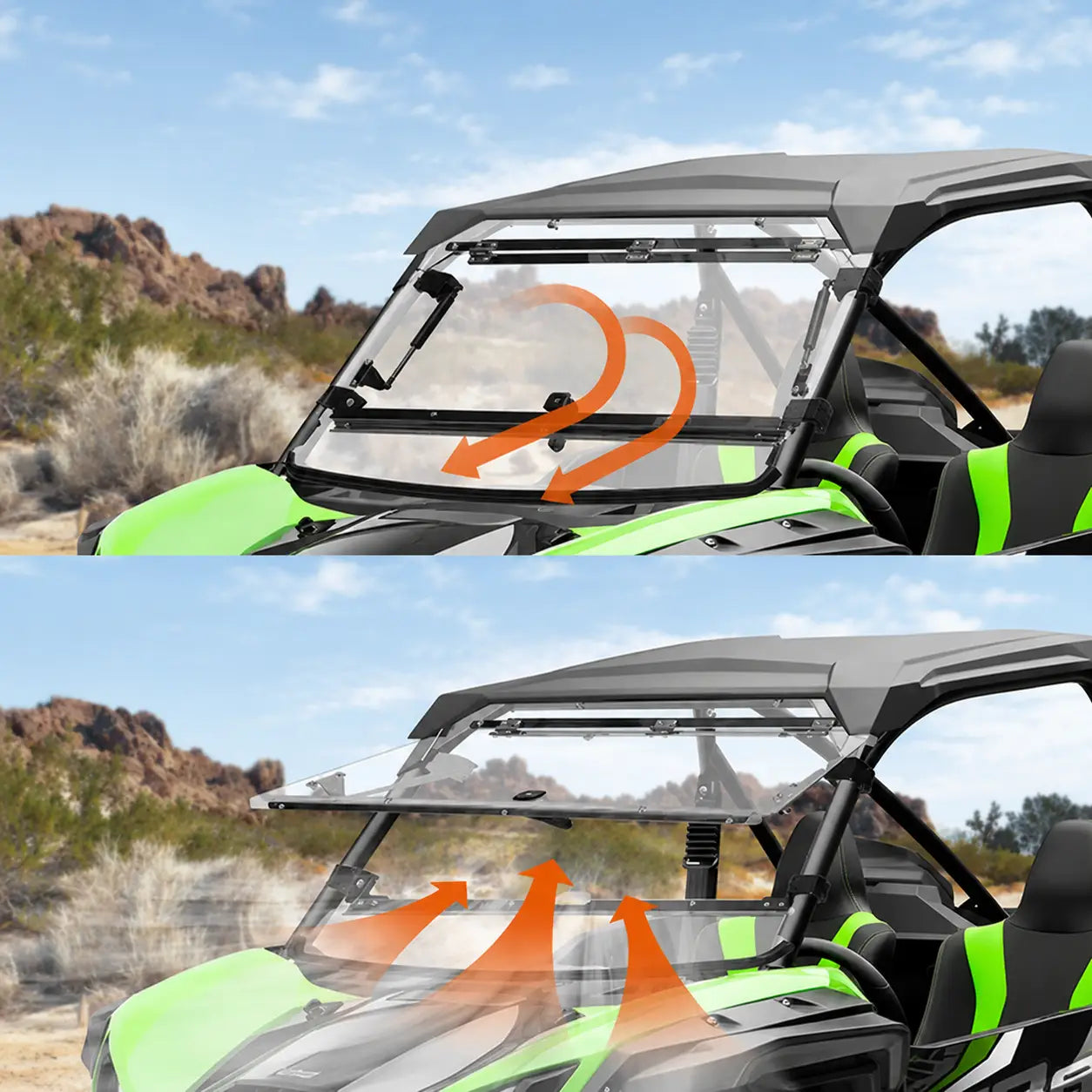Adjustable Air for Warmer Conditions