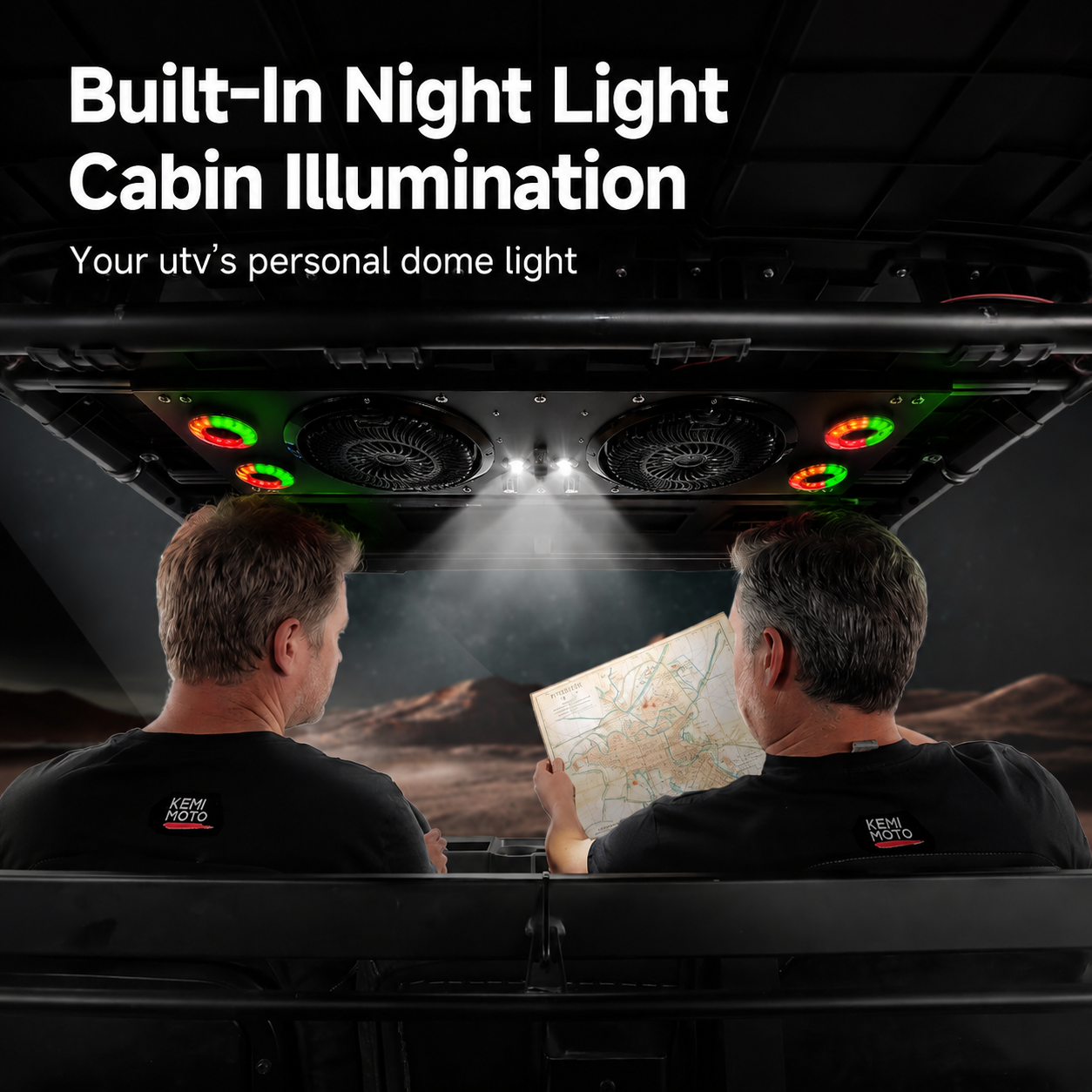 Choose RGB if you want your UTV to stand out after dark