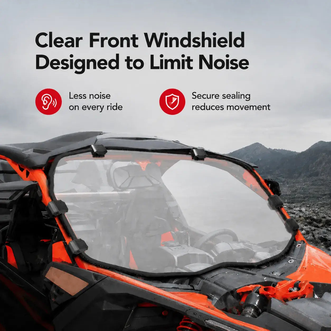 Fastening Designed to Limit Noise
