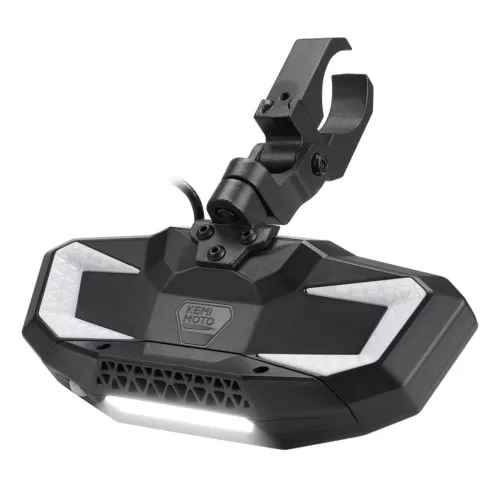 Rear View Mirror with Light Built-in Rechargeable Battery for 1.65