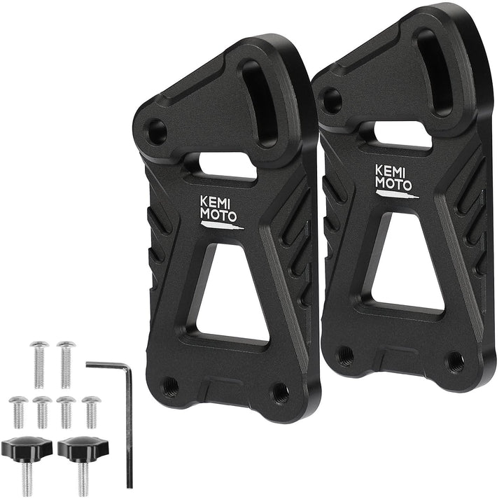 Motorcycle Windshield Risers Extension Adjustable Bracket for KLR 650 KLR650 - Kemimoto