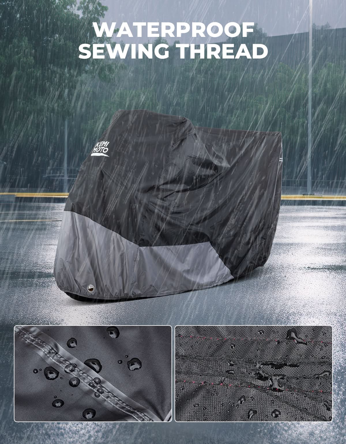 Motorcycle Cover Adventure for R1250 GS TENERE 700 KLR650 - Kemimoto