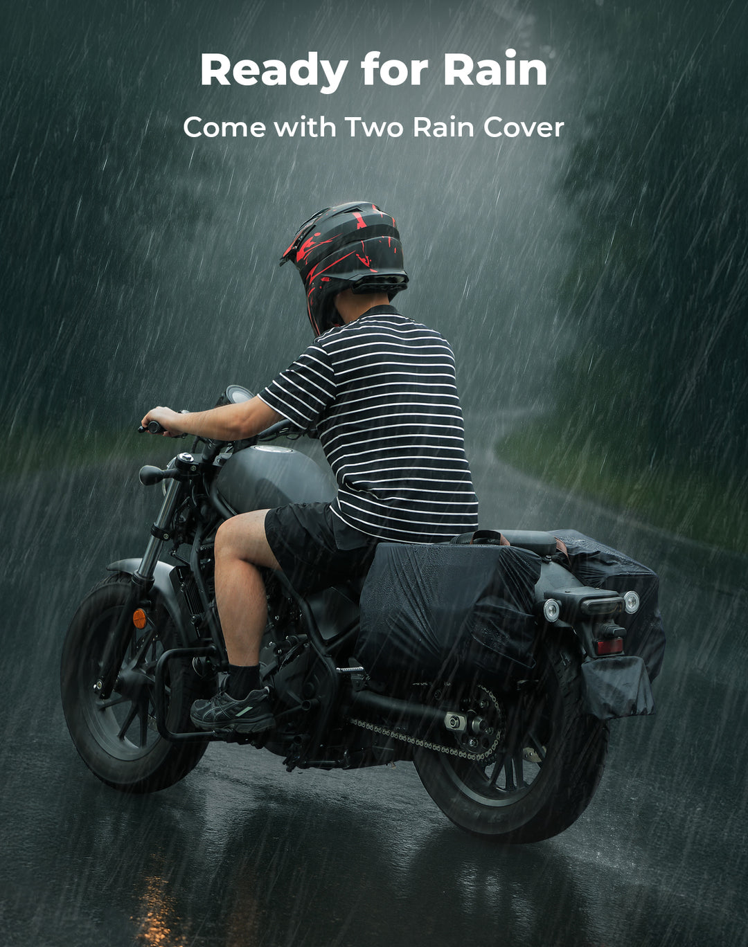 36L Saddlebags for Motorcycle Cruiser