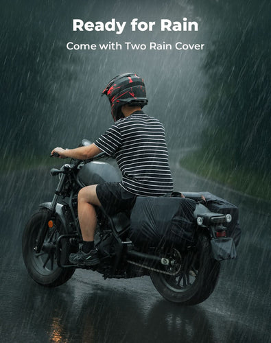 36L Saddlebags for Motorcycle Cruiser - Kemimoto