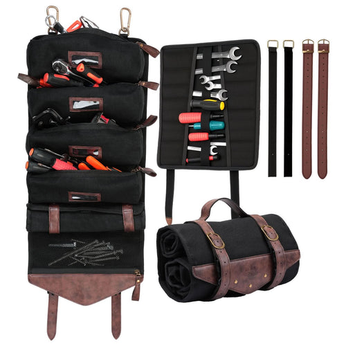 Roll Up Tool Bag for Motorcycle|ATV|UTV - Kemimoto