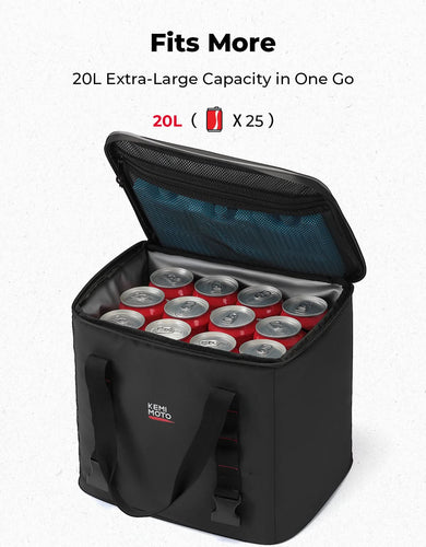 20L Insulated Tail Bag for Motorcycle - Kemimoto