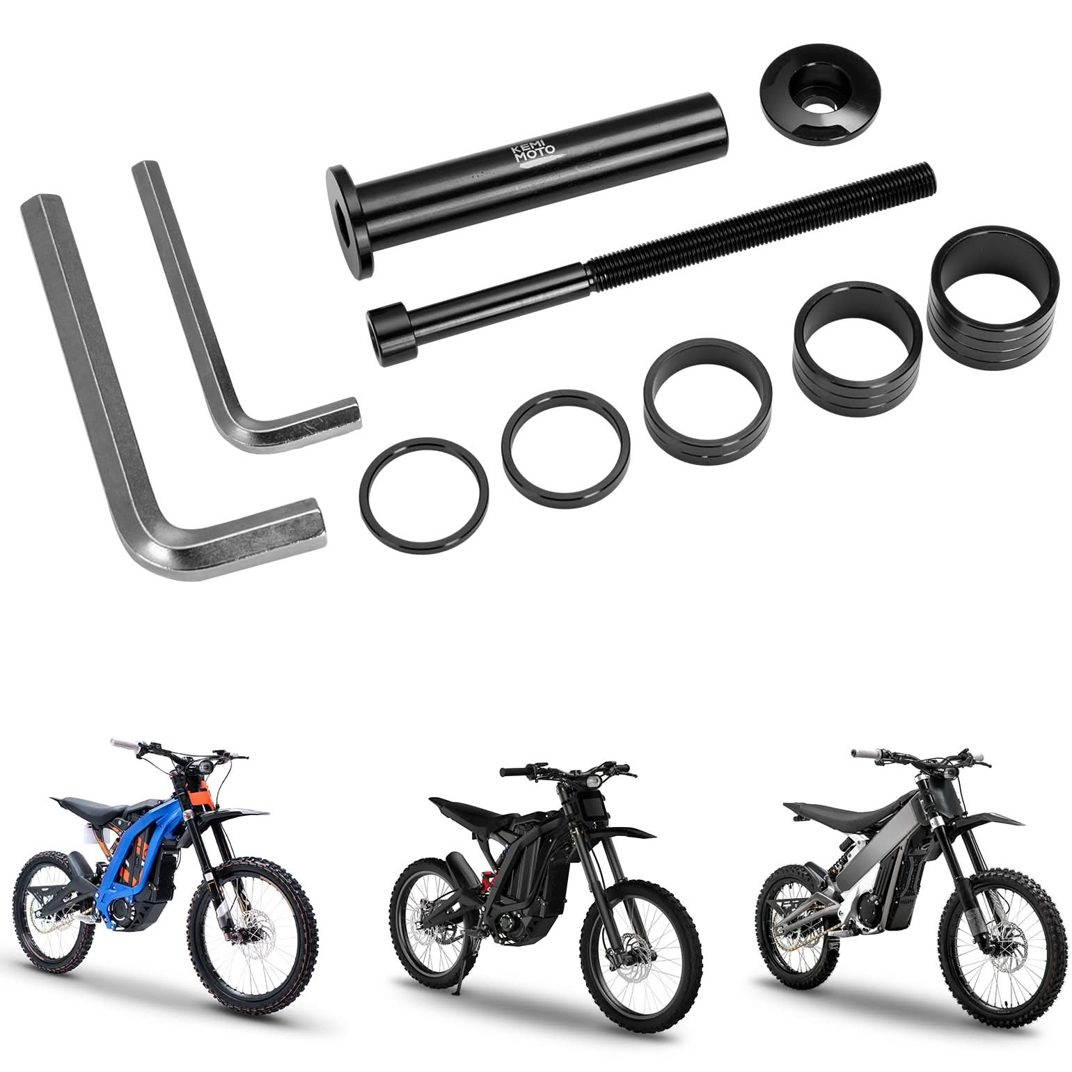 Stem Lock Spacer For Surron & Talaria Dirt Bikes - Kemimoto