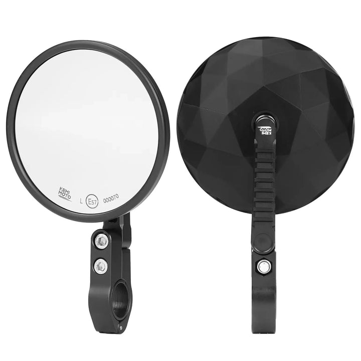 Motorcycle Bar End Mirrors Fits 7/8" and 1" Handlebars
