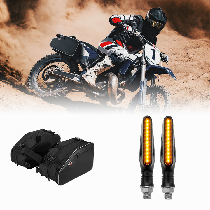 2PCS LED Turn Signals For Motorcycle & Dirt Bike