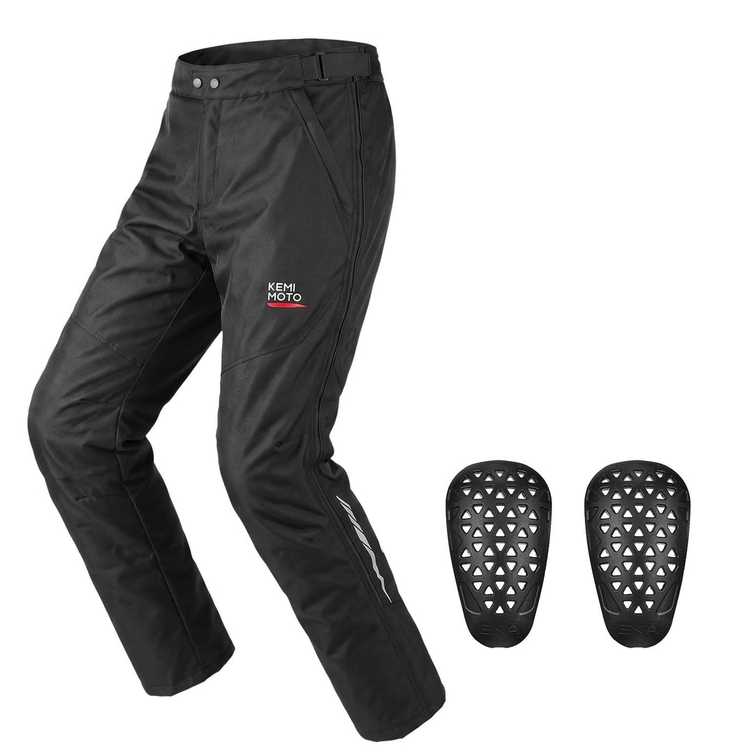 Full-Leg Quick-Off CE Armor Windproof Motorcycle Overpants
