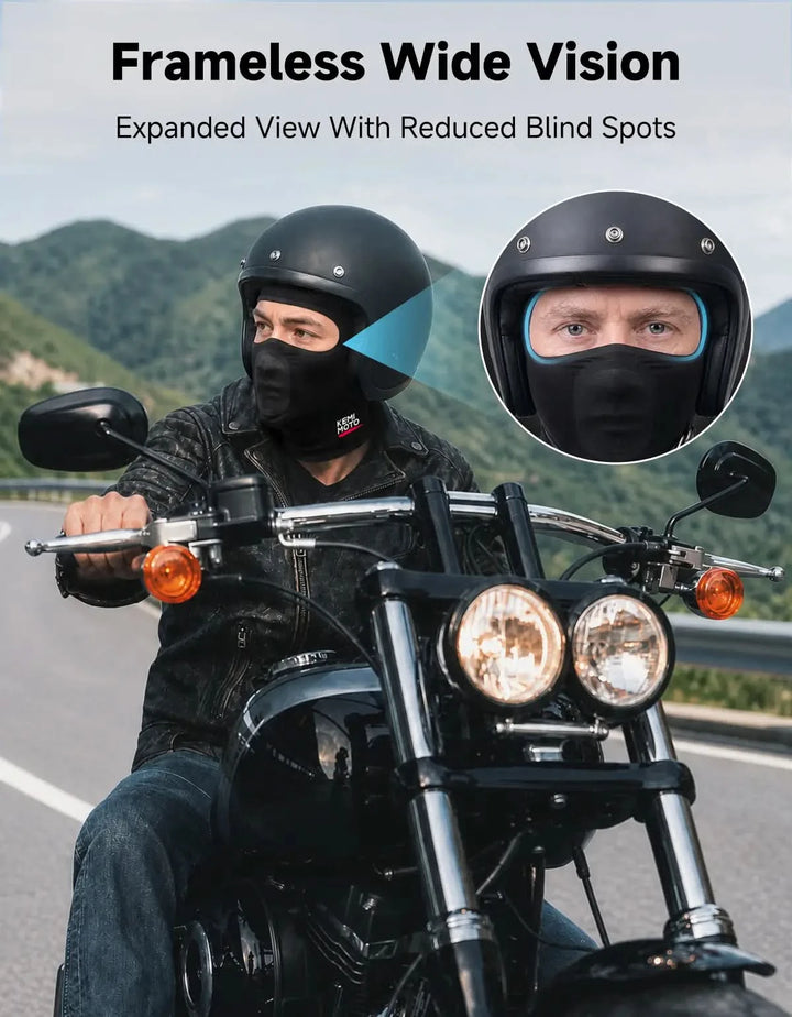 KEMIMOTO Balaclava Face Mask For Motorcycle ATV UTV Cycling