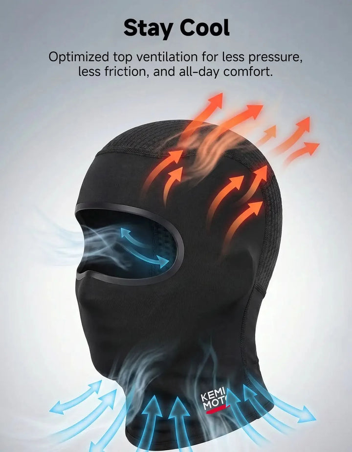 KEMIMOTO Balaclava Face Mask For Motorcycle ATV UTV Cycling