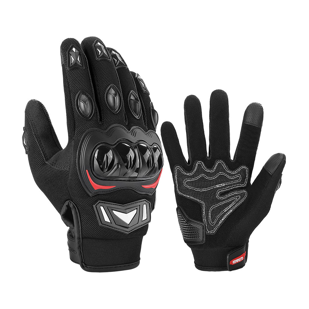 Motorcycle Riding Summer Gloves - Kemimoto