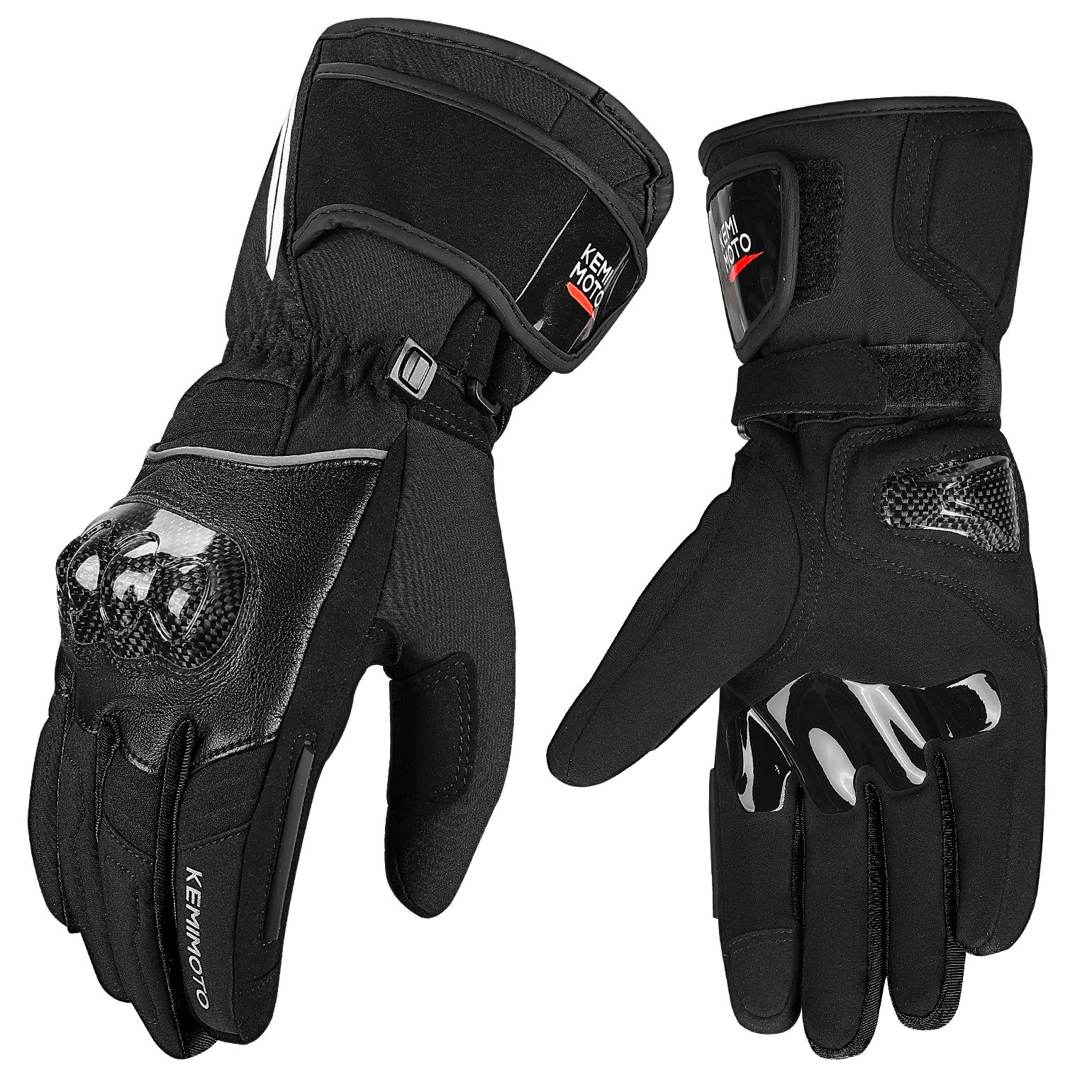 Motorcycle Winter Gloves with  Finger Touchscreen