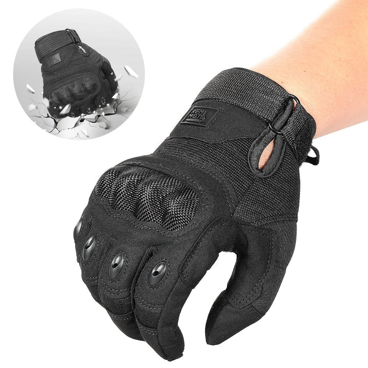 Motorcycle Tactical Gloves with Touchscreen Hard Shell
