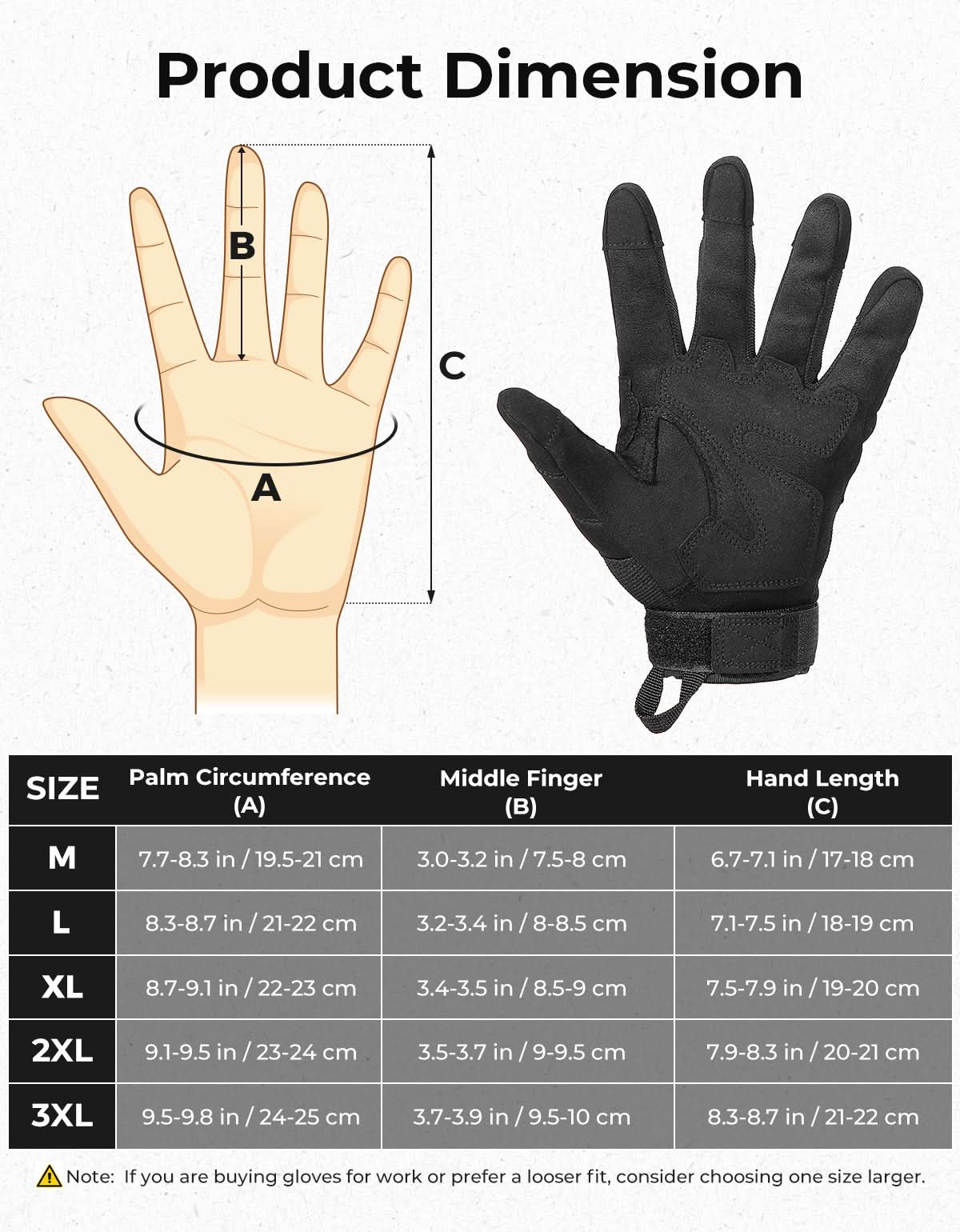 Motorcycle Tactical Gloves with Touchscreen Hard Shell - Kemimoto