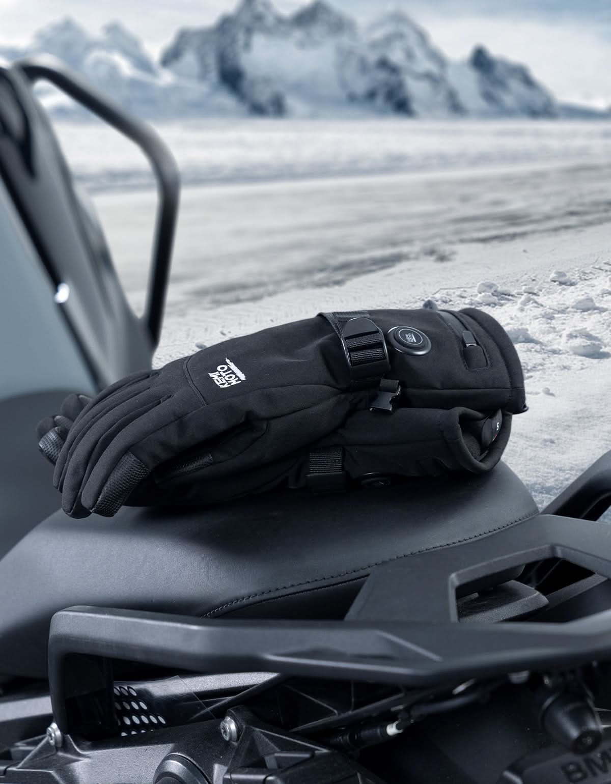 Heated Motorcycle Gloves Men Women 7.4V Battery Waterproof Touchscreen - Kemimoto