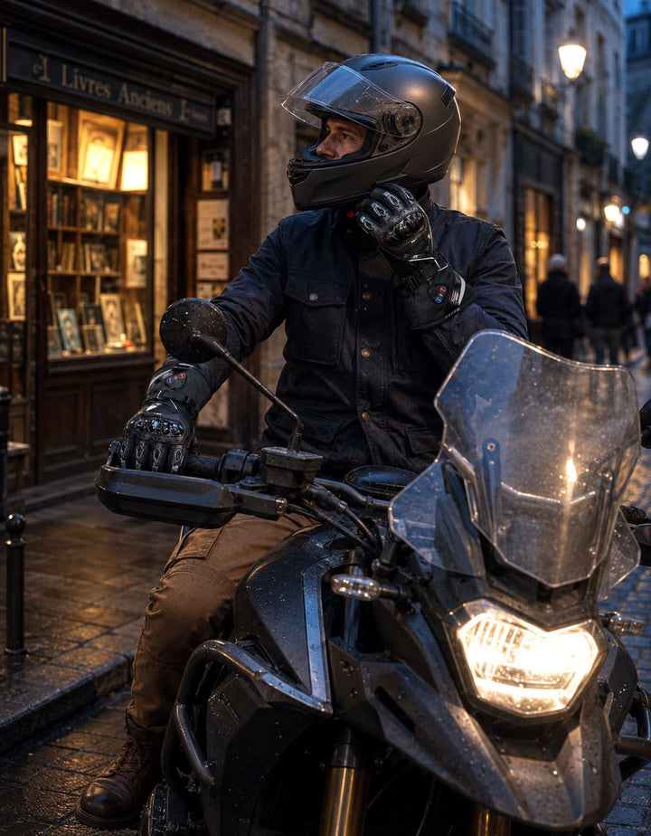 Heated Motorcycle Riding Gloves