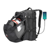Motorcycle 37L Helmet Backpack with USB-charge Port