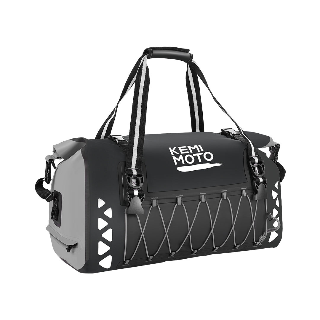 Motorcycle Dry Bag 50L, Waterproof Tail Bag
