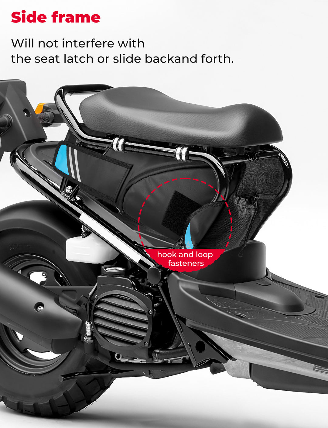 Under Seat Storage Bag for Ruckus 2010-2024