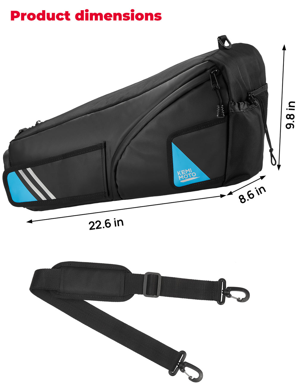 Under Seat Storage Bag for Ruckus 2010-2024 - Kemimoto