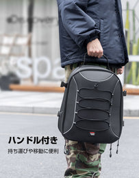 Motorcycle Tail Bag, 25L-45L Expandable Motorbike Helmet Bag - Kemimoto