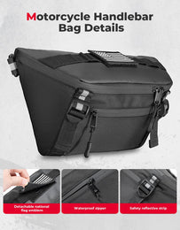 Universal Motorcycle Handlebar Bag for Dirt Bike - Kemimoto