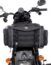 Motorcycle Travel Luggage Bags, 23L-30L Expandable Tail Bag - Kemimoto