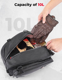 Motorcycle Saddlebags with Rain for Dirt Bike - Kemimoto