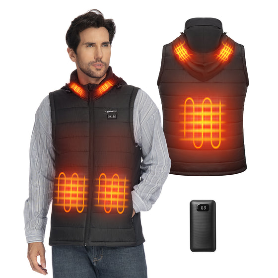 Heated Vest With Battery
