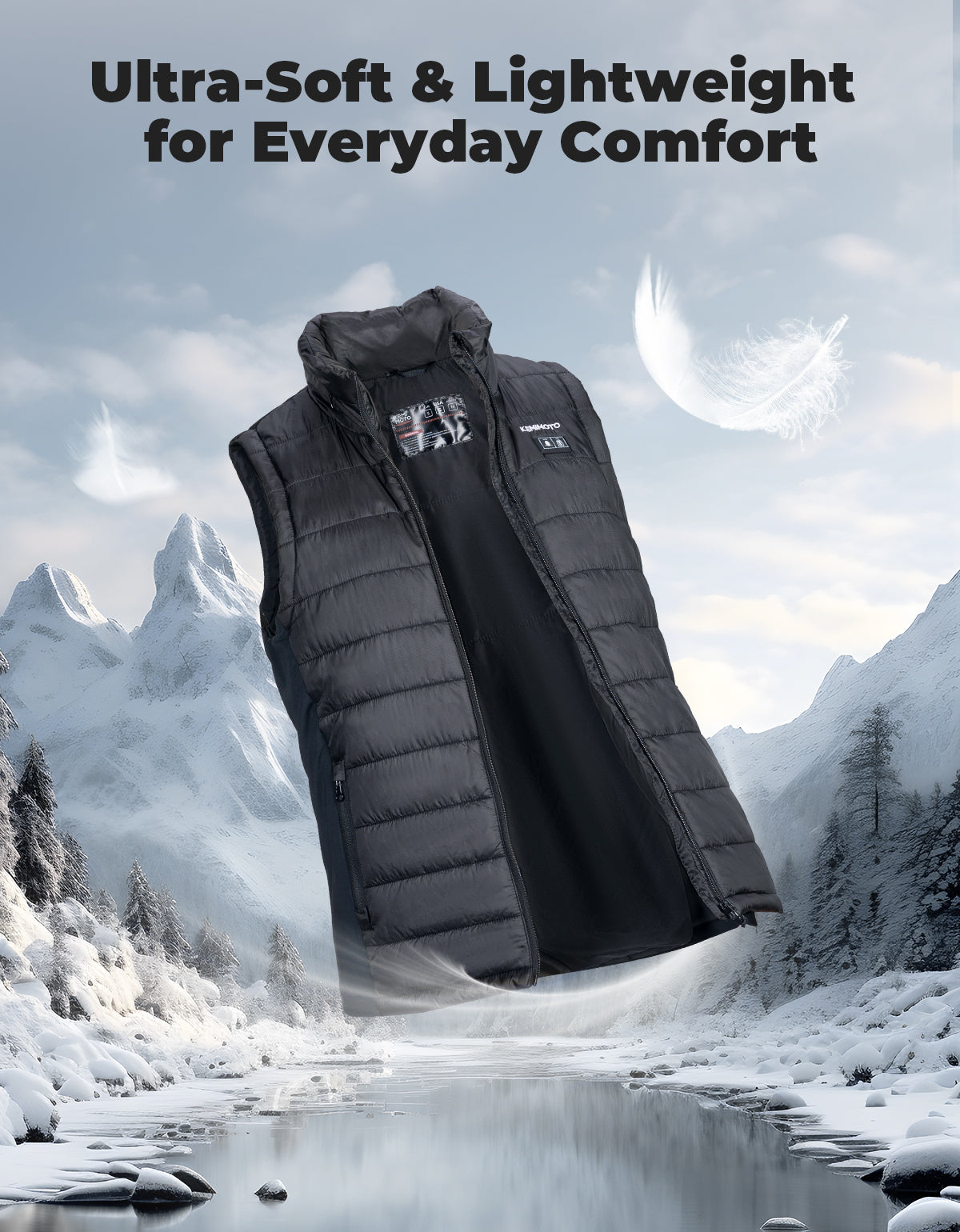Ultra-soft Heated Vest
