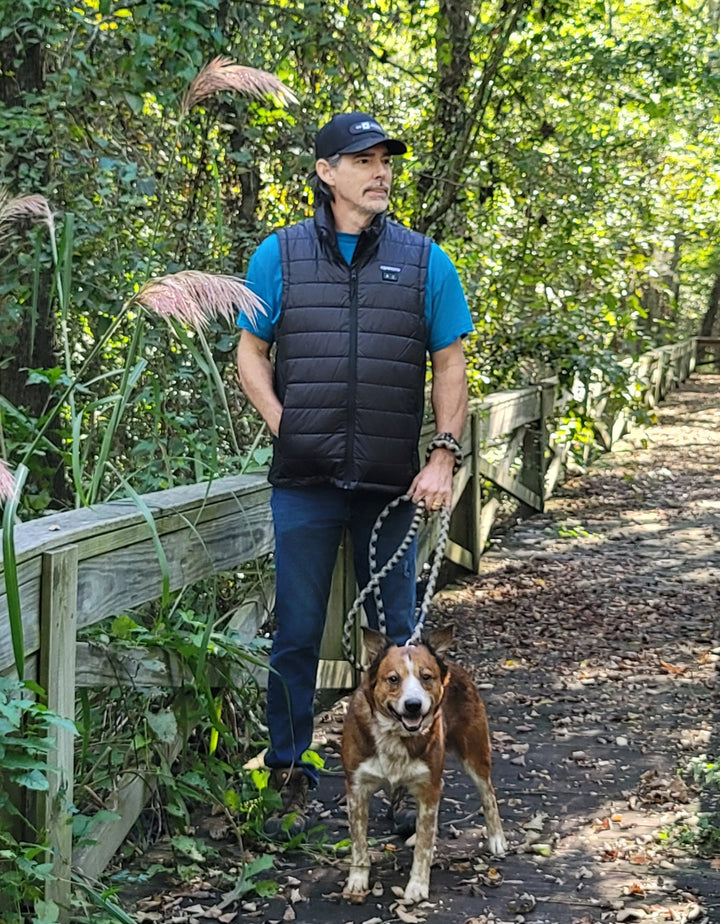 Heated Vest With Heated Hood - Black - Kemimoto