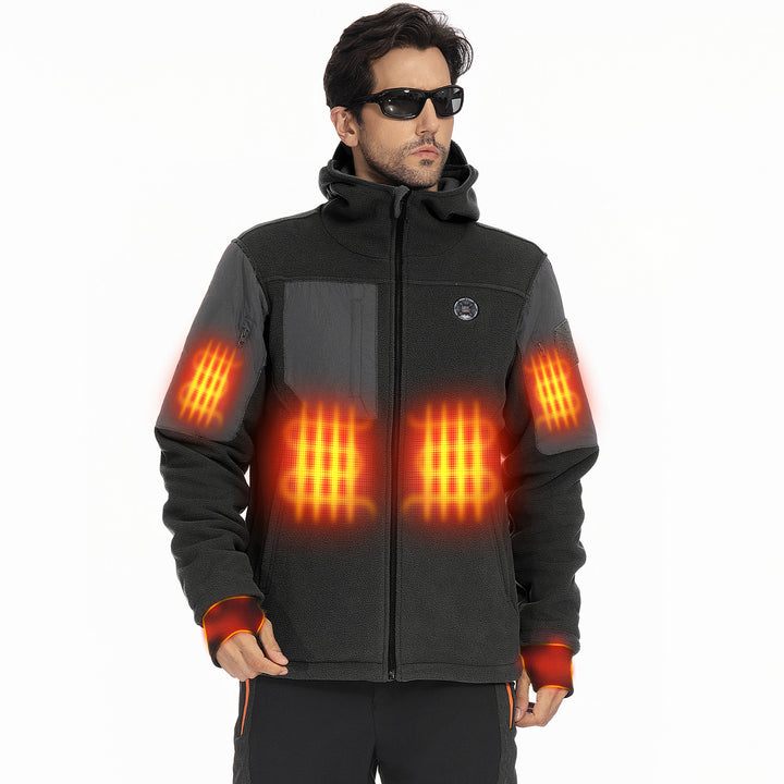 Heated Jacket with 12V 20000mAh Battery Pack - Kemimoto