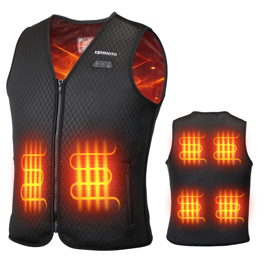 Women’s 6-Zone Heated Vest （Battery Not Included）