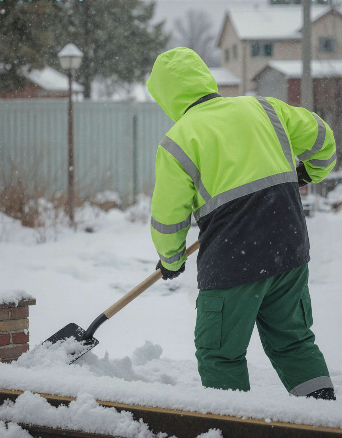 Men’s Heated Safety Jacket for Winter Working