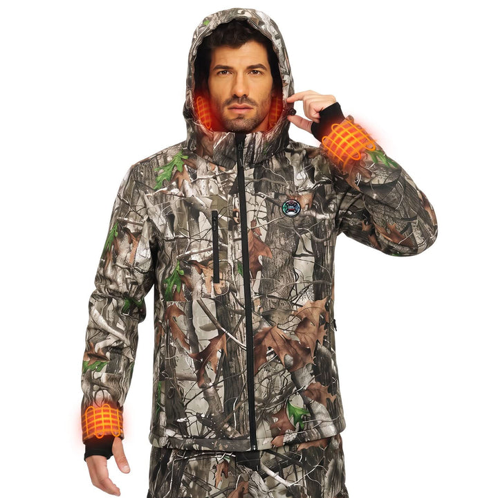 Camo Hunting Heated Jacket