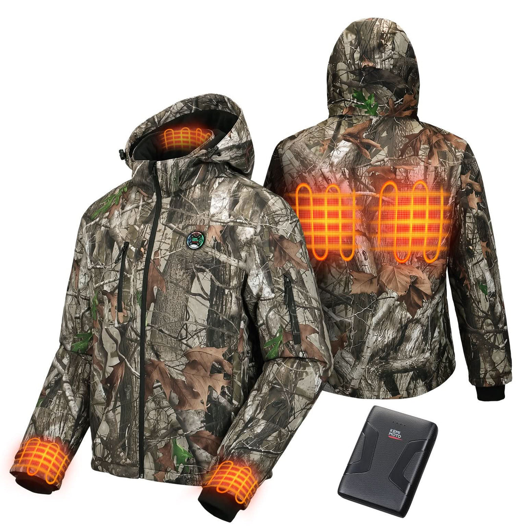 Camo Hunting Heated Jacket