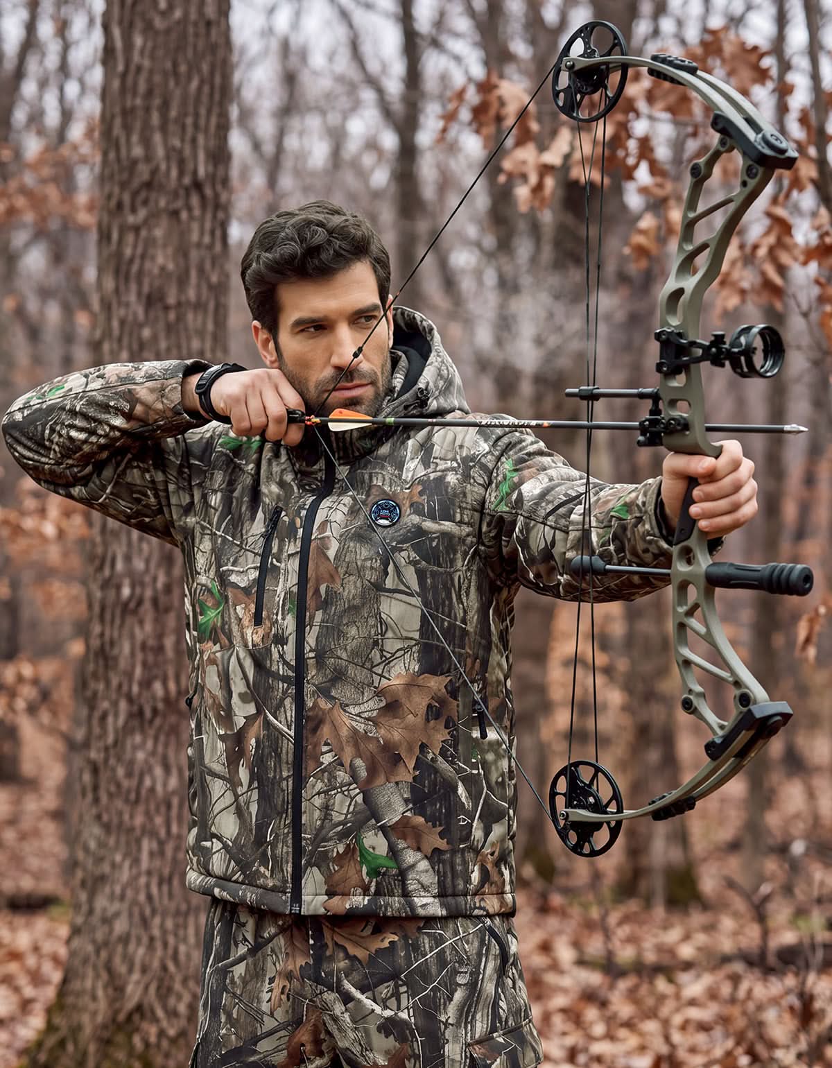Camo Hunting Heated Jacket