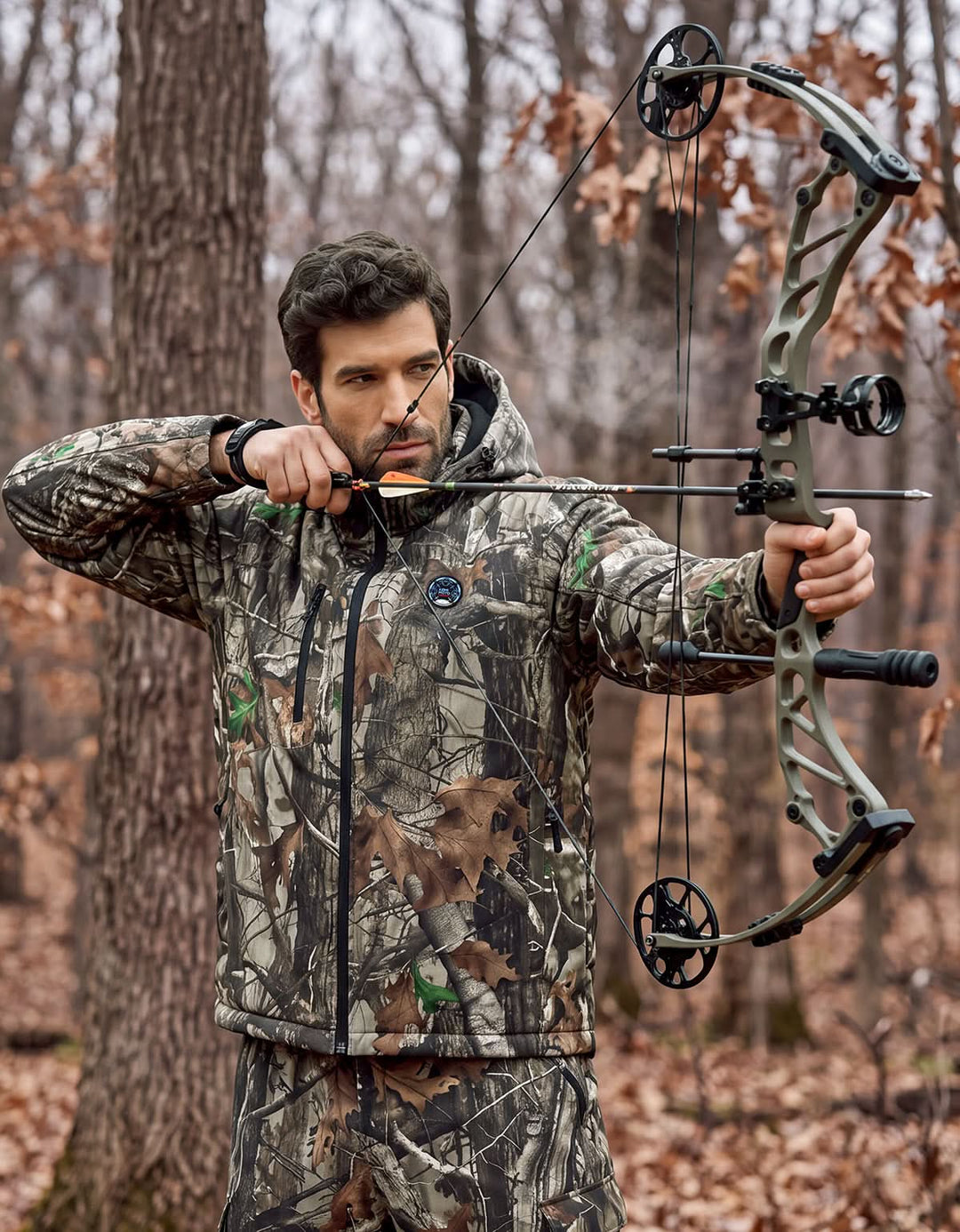 Camo Hunting Heated Jacket