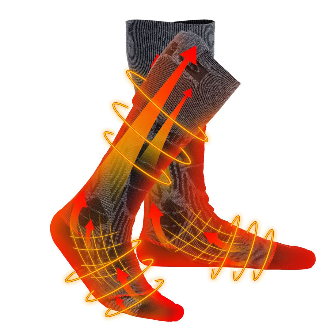 Heated Socks for Men & Women – 3-Zone Heating with App Control