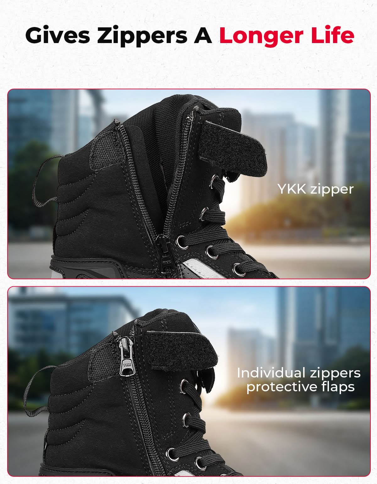 Men's Motorcycle Riding Boots – Kemimoto